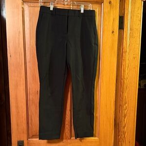 White House Black Market Black Cropped Pants